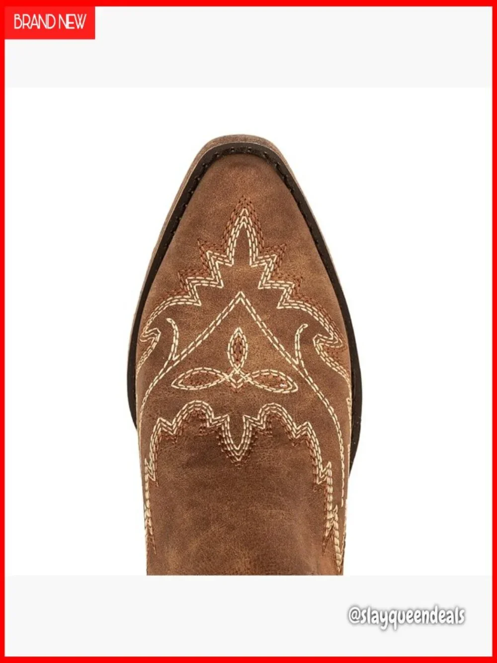 Thigh High Cowboy Boots Wide Calf Western Embroidered Over Knee - Picture 6 of 7